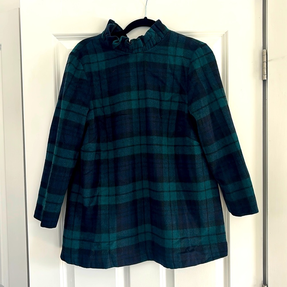 Tuckernuck blackwatch plaid Faye blouse new with tags